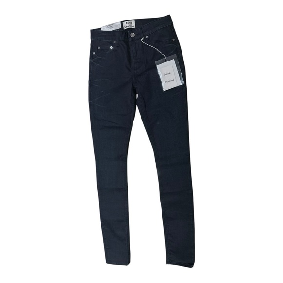 NWT Acne Studios Women’s Skin 5 Pocket 25/34 Regular Waist Skinny Leg - Picture 2 of 4